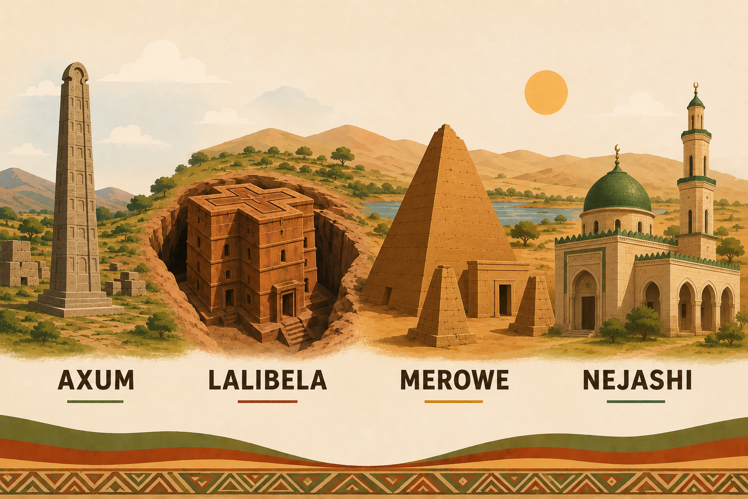 The ancient pyramids of Sudan
